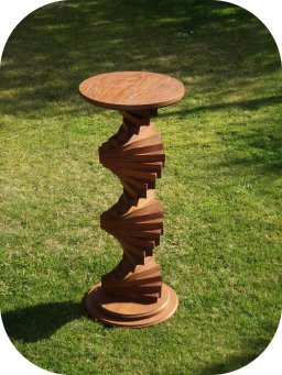Photo: spiral plant table